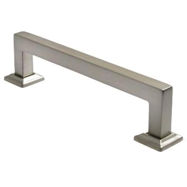 Grandoldgarden Satin Nickel 7 In. On Center Square Pull GR477602 - main